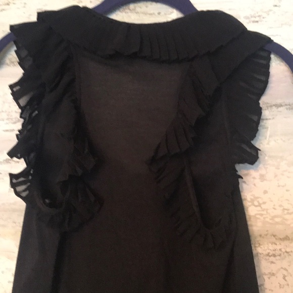BCBG Max black top - Picture 3 of 4